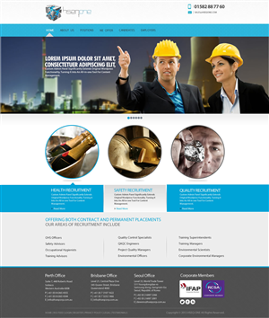 Web Design by TechWise for Head Hunters Asia Pacific Pty Ltd | Design: #2681947