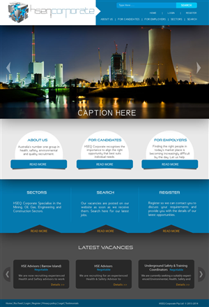 Web Design by Sukrutisolutions for Head Hunters Asia Pacific Pty Ltd | Design: #2652872