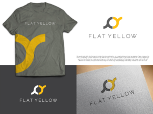 Flat Yellow   | Logo Design by dharlan