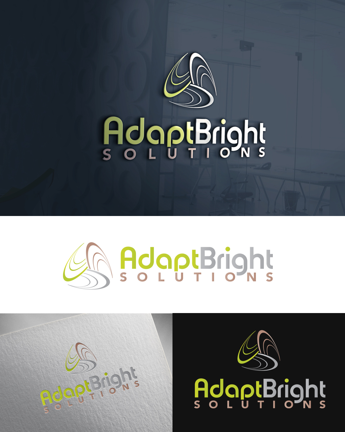 Logo-Design von Ethien für AdaptBright Solutions | Design #16392573