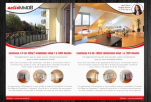 Brochure Design by Best Design Hub for ActivImmob Sàrl | Design: #16482590