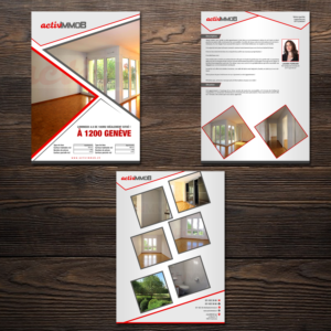 Brochure Design by debdesign for ActivImmob Sàrl | Design: #16404613