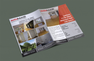 Brochure Design by Deziners Zone for ActivImmob Sàrl | Design: #16414120