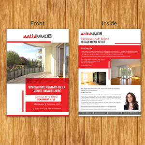 Brochure Design by creative.bugs for ActivImmob Sàrl | Design: #16426520
