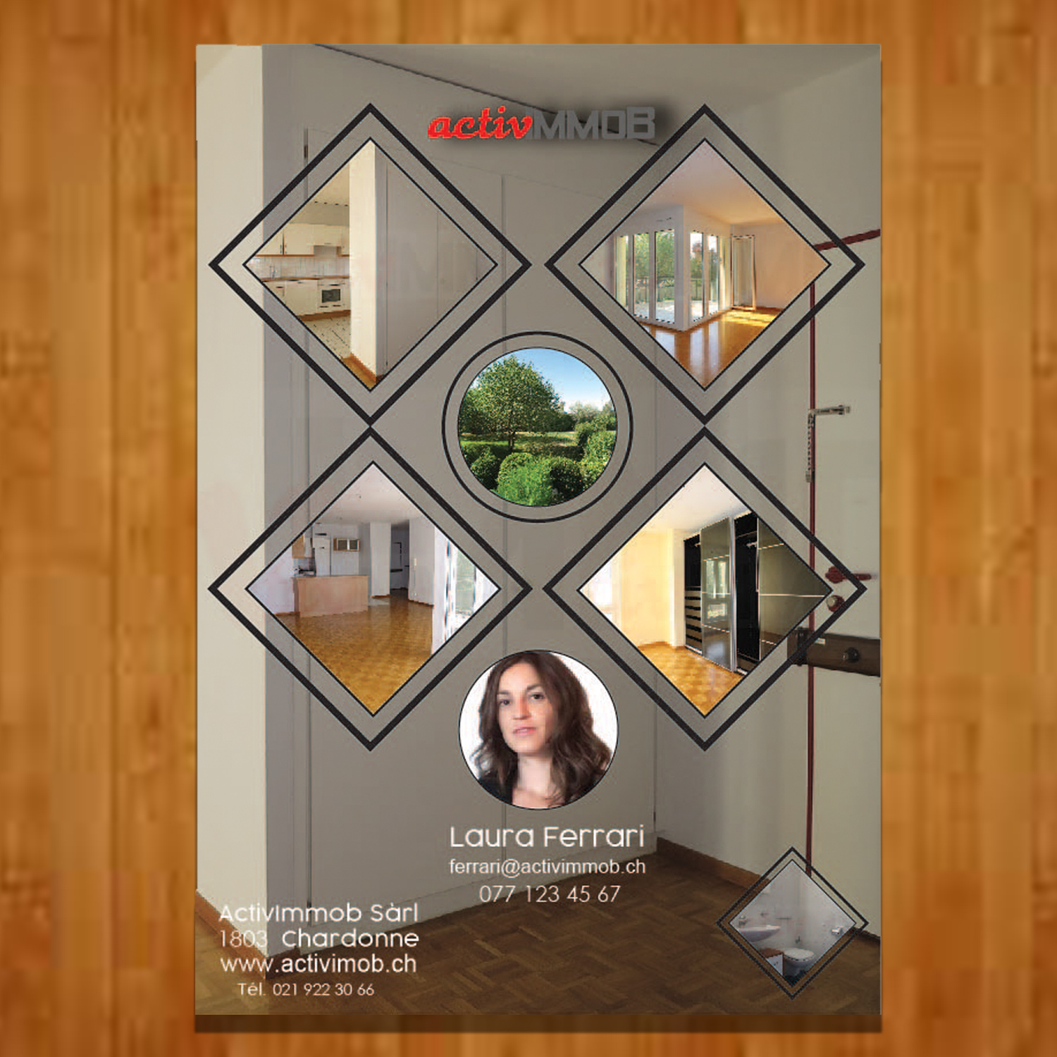 Broschüren-Design von dr ghulam mustafa sahab für ActivImmob Sàrl | Design #16425750