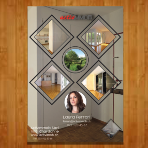 Brochure Design by dr ghulam mustafa sahab for ActivImmob Sàrl | Design: #16425750