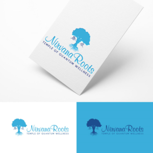 NirvanaRoots - Temple of Quantum Wellness | Logo Design by DesignDUO