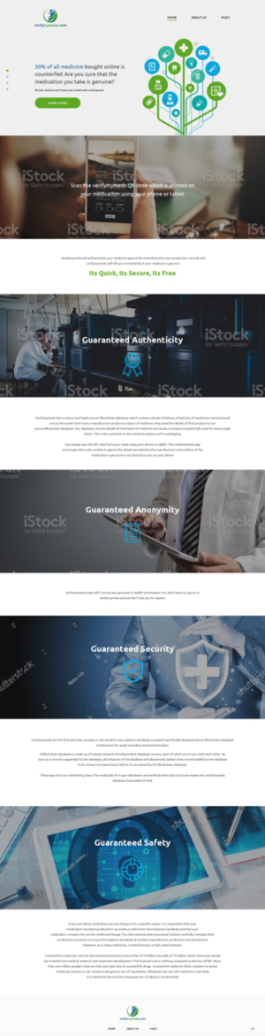Web Design by pb for verifymymeds | Design: #16490500