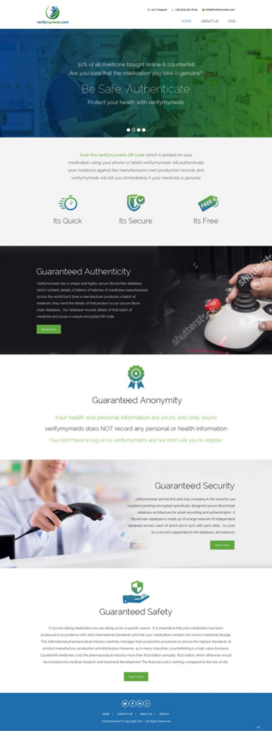 Web Design by pb for verifymymeds | Design: #16500485