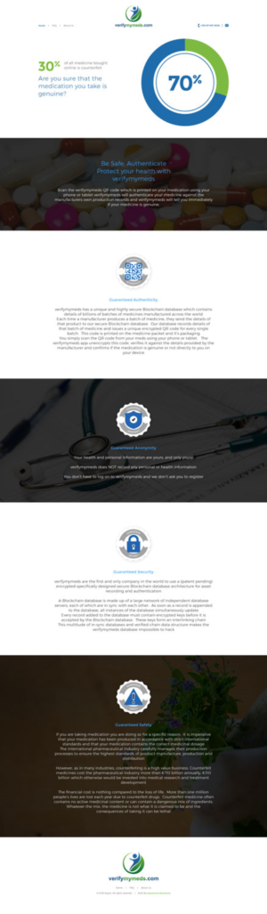 Web Design by Impressive Solutions for verifymymeds | Design: #16484382