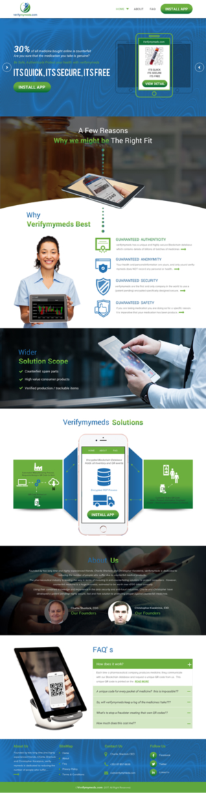 Web Design by rightway for verifymymeds | Design: #16549903