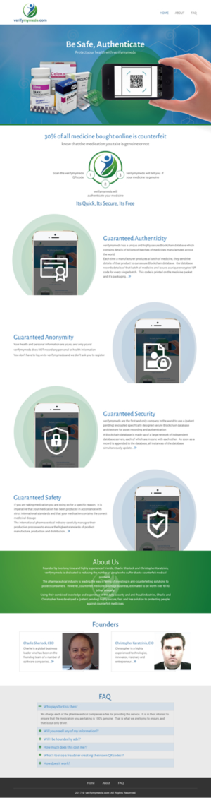 Web Design by rightway for verifymymeds | Design: #16549911