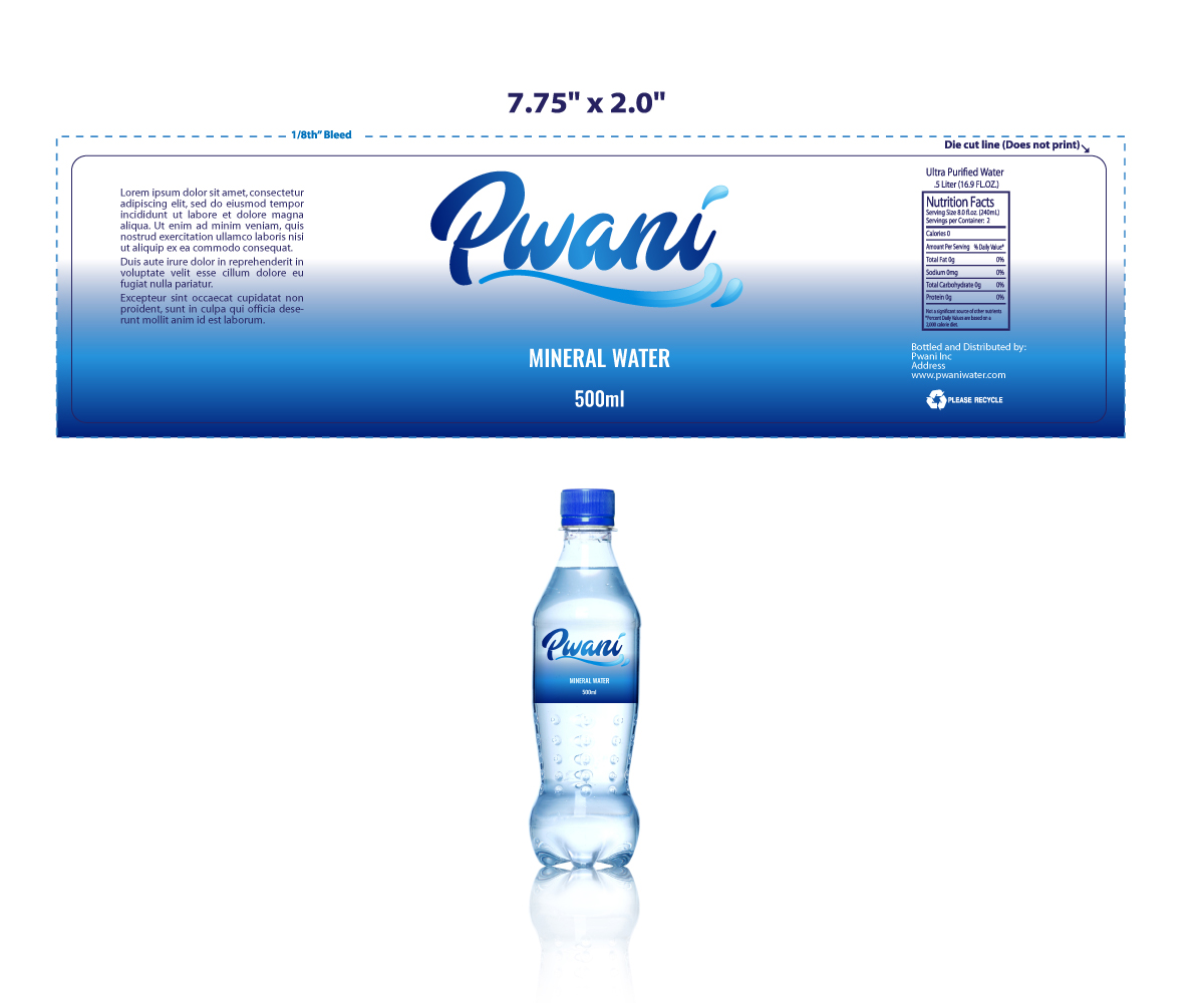 Label Design by Sergio Coelho for MSN Bottlers Limited | Design #16471086