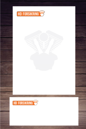 Stationery Design by Viktorijan for HD Forsikring | Design #16418429