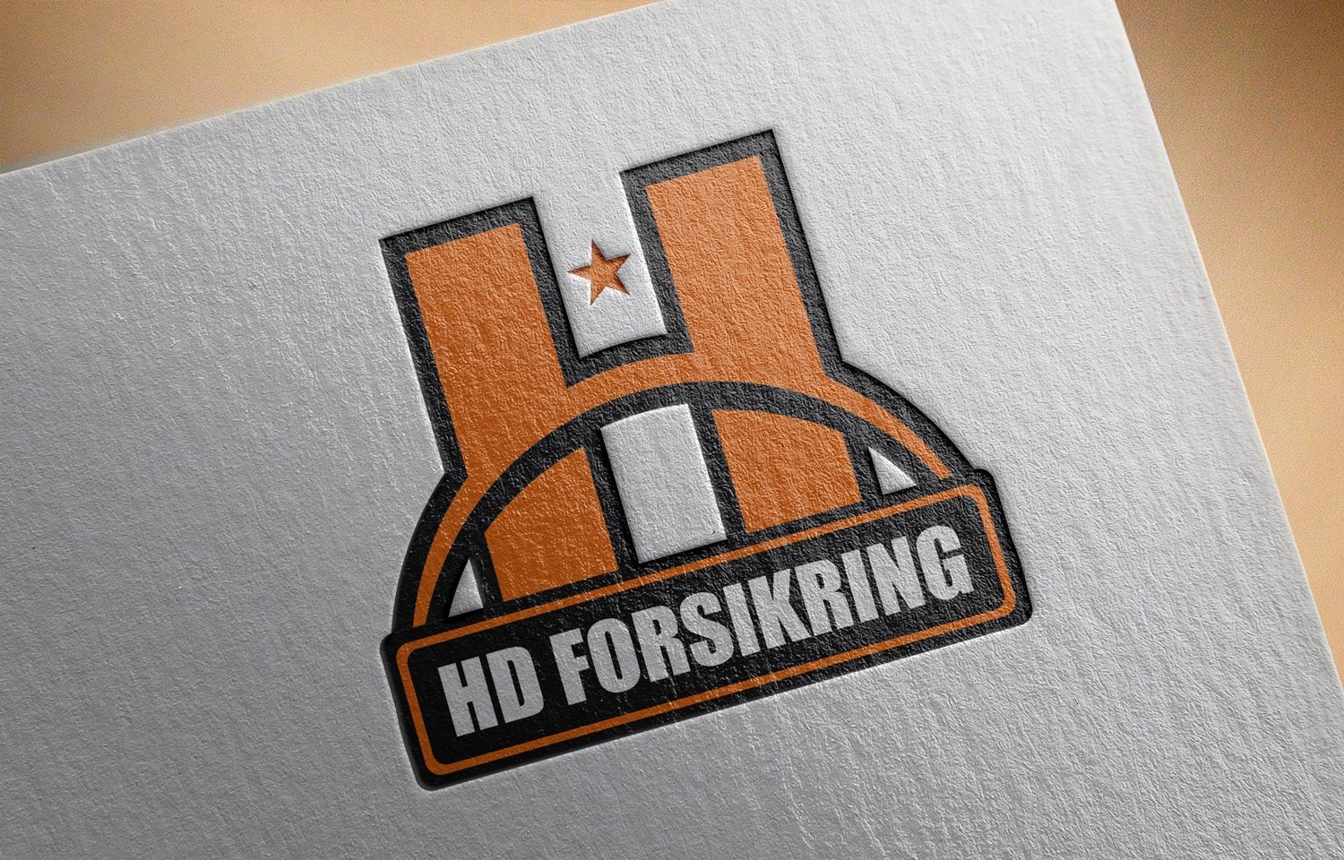 Stationery Design by Petter Goms for HD Forsikring | Design #16421582