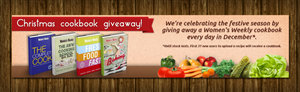 12 days of Christmas - cookbook giveaway | Banner Ad Design by Levardos