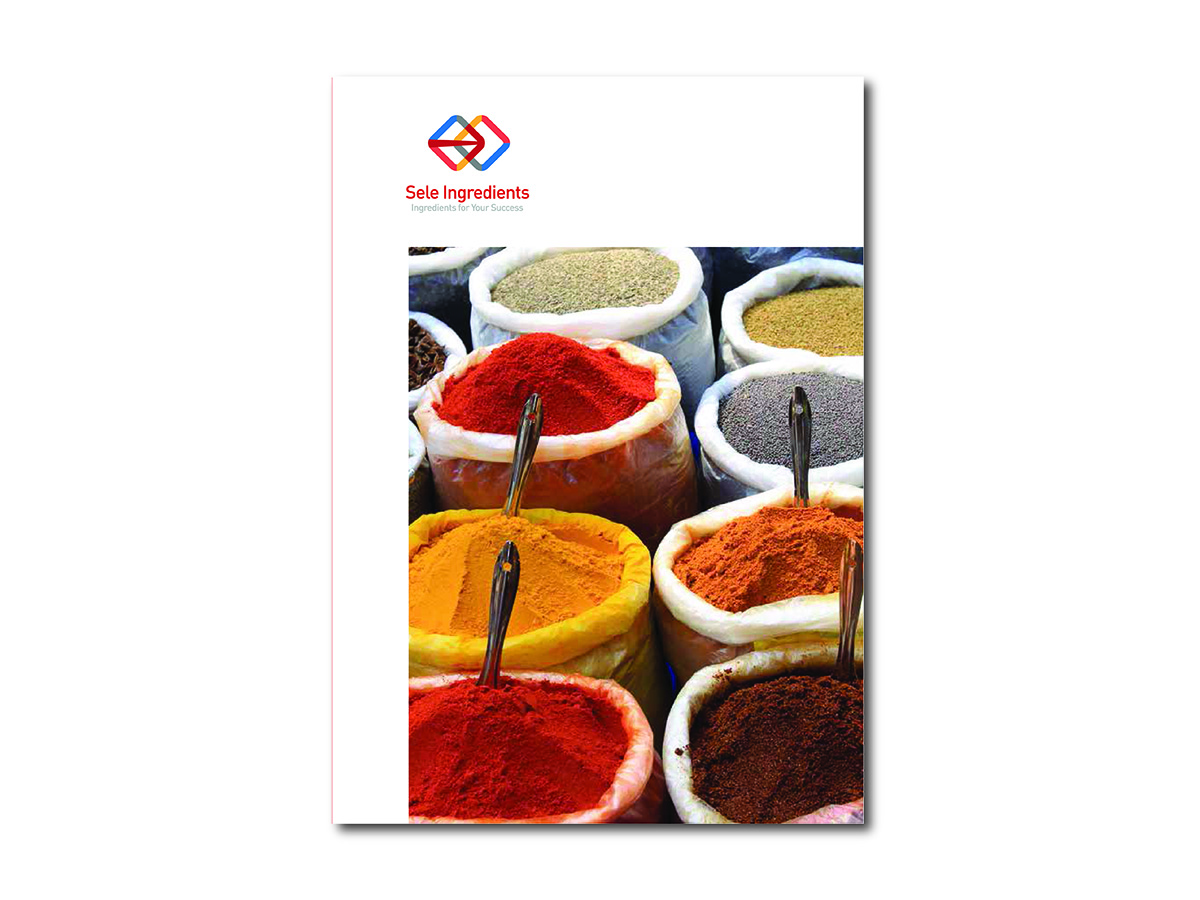 Diseño de Catálogo por Genie Creative para Sele Ingredients | Diseño #2715185