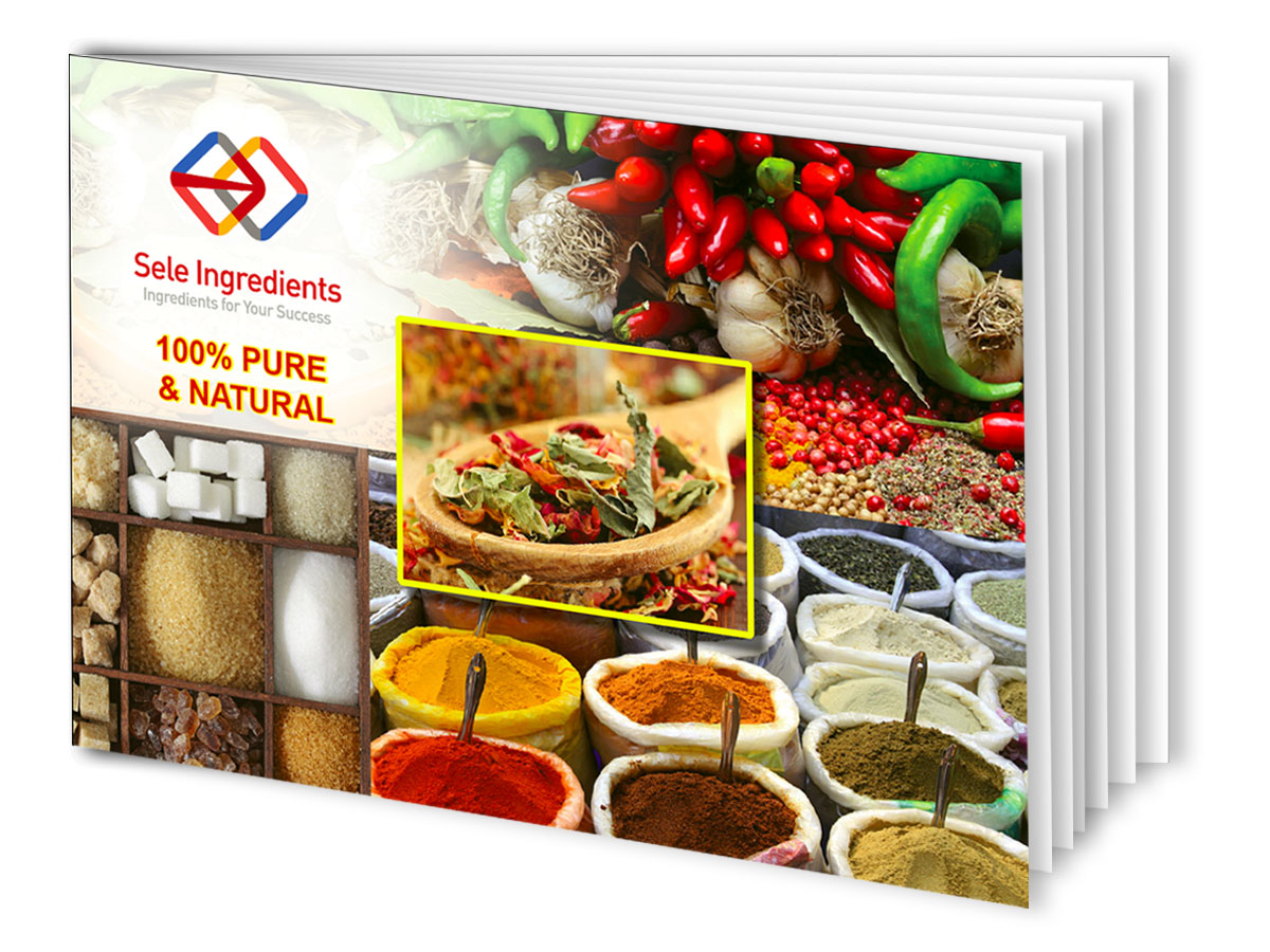 Catalogue Design by JoseMari for Sele Ingredients | Design #2711480