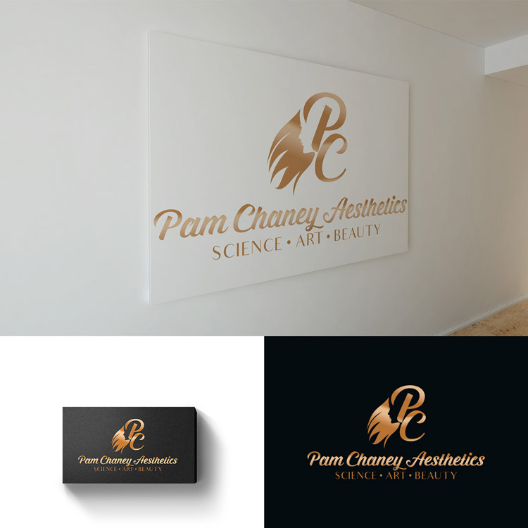 Logo Design by DesignDUO for PAM CHANEY AESTHETICS LLC | Design #16480352