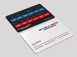 Business Card Design by Riz' for New York IT Service | Design #16455423