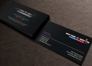 Business Card Design by Brand aid for New York IT Service | Design: #16400448