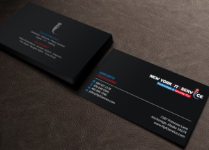 Business Card Design by Brand aid for New York IT Service | Design: #16400885
