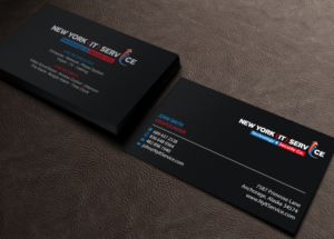 Business Card Design by Brand aid for New York IT Service | Design: #16400886