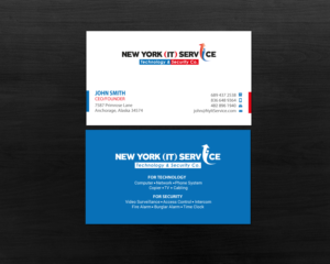 Business Card Design by Brand aid for New York IT Service | Design: #16400917