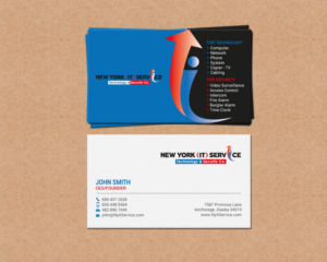 Design de Carte de Visite par chandrayaan.creative pour New York IT Service | Design : #16399672