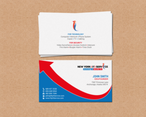Design de Carte de Visite par chandrayaan.creative pour New York IT Service | Design : #16399852