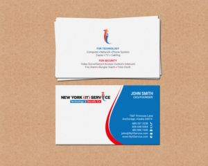 Design de Carte de Visite par chandrayaan.creative pour New York IT Service | Design : #16399853