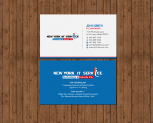 Business Card Design by chandrayaan.creative for New York IT Service | Design: #16401240