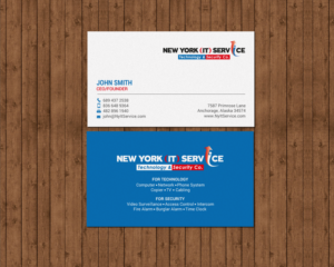 Business Card Design by chandrayaan.creative for New York IT Service | Design: #16401244