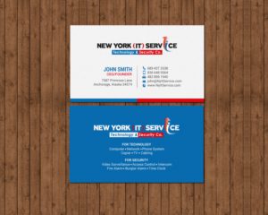 Business Card Design by chandrayaan.creative for New York IT Service | Design: #16401368
