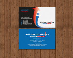 Business Card Design by chandrayaan.creative for New York IT Service | Design: #16401369