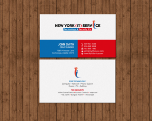 Business Card Design by chandrayaan.creative for New York IT Service | Design: #16401371