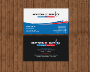 Business Card Design by chandrayaan.creative for New York IT Service | Design: #16401468