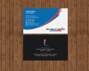 Business Card Design by chandrayaan.creative for New York IT Service | Design: #16401469