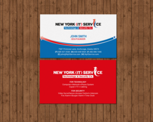 Business Card Design by chandrayaan.creative for New York IT Service | Design: #16401470