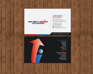 Business Card Design by chandrayaan.creative for New York IT Service | Design: #16401492