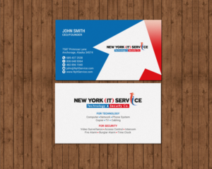 Business Card Design by chandrayaan.creative for New York IT Service | Design: #16401569