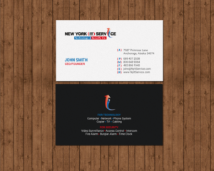 Business Card Design by chandrayaan.creative for New York IT Service | Design: #16401646