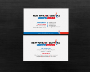 Business Card Design by chandrayaan.creative for New York IT Service | Design: #16401788