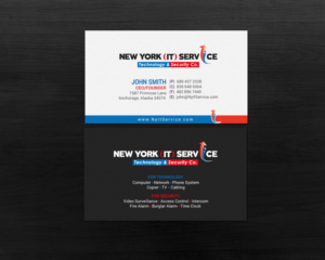 Business Card Design by chandrayaan.creative for New York IT Service | Design: #16401953