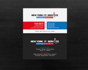 Business Card Design by chandrayaan.creative for New York IT Service | Design: #16402069