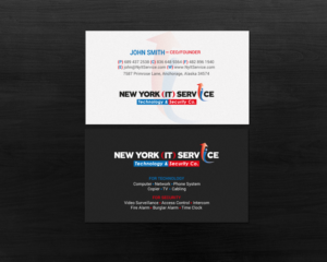 Business Card Design by chandrayaan.creative for New York IT Service | Design: #16402071