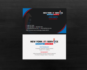 Business Card Design by chandrayaan.creative for New York IT Service | Design: #16403933