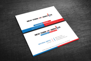Business Card Design by Graphic Flame for New York IT Service | Design: #16422540