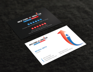 Business Card Design by Graphic Flame for New York IT Service | Design: #16422543