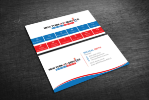 Business Card Design by Graphic Flame for New York IT Service | Design: #16422567